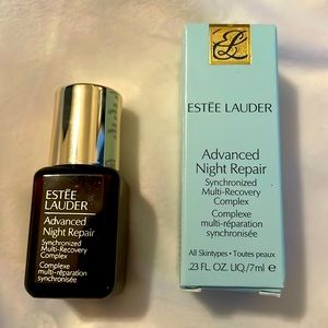 Two bottles of .23 Fl oz Estée Lauder Advanced Night Repair Complex